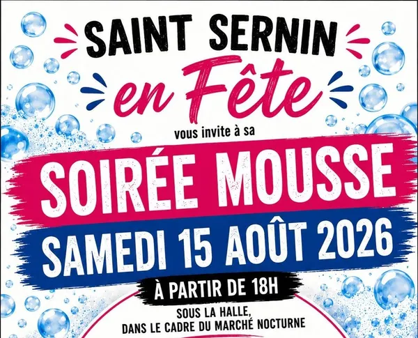 Marché gourmand + soirée mousse à Saint Sernin de Duras