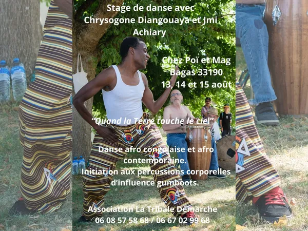 Stage de danse avec Chrysogone Diangouaya