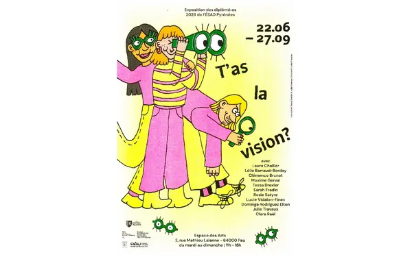 T’as la vision ? — Exposition de diplômés en design graphique multimédia