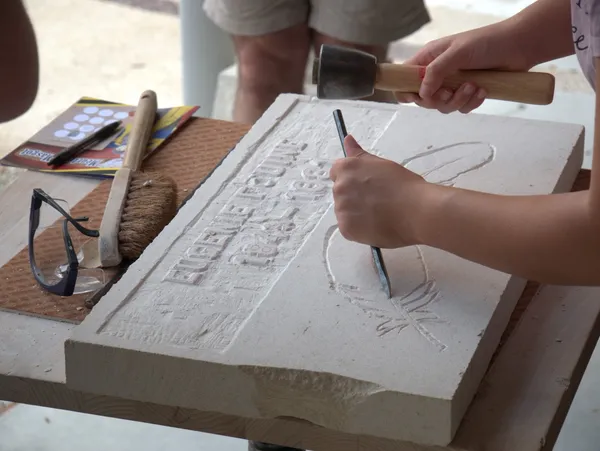 Atelier sculpture & taille de pierres
