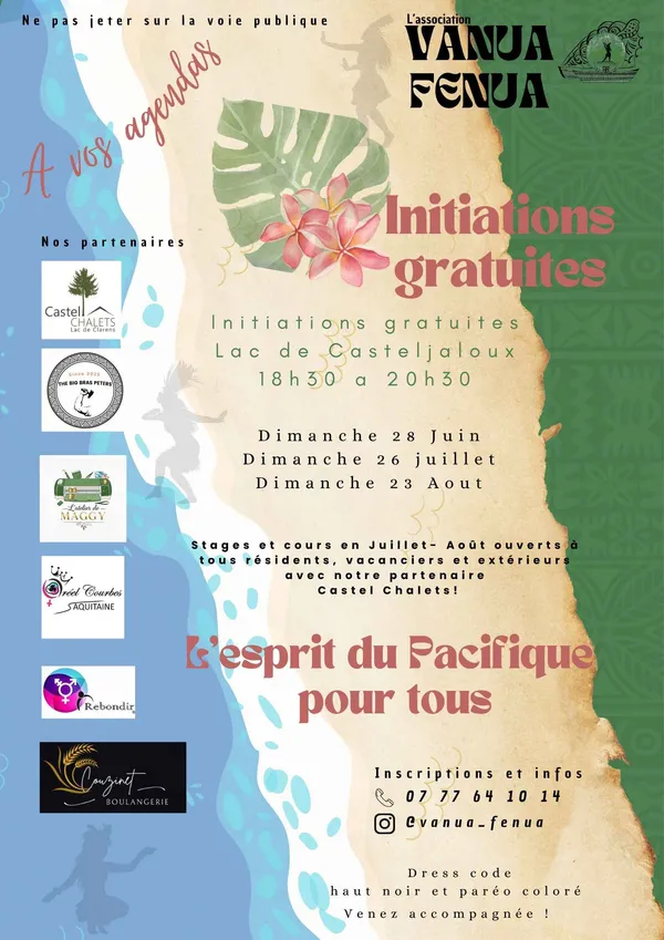 Initiation danses du Pacifique