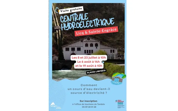Visite de l'usine hydro électrique