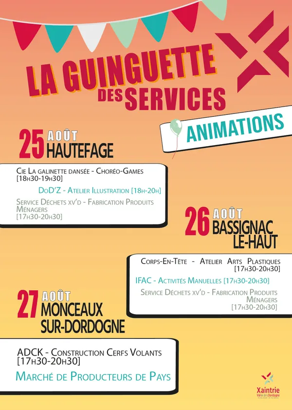 La Guinguette des services à Hautefage