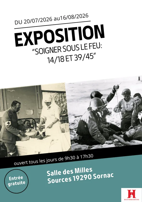 Exposition "Soigner sous le feu"