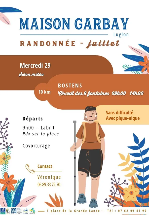 Randonnée à Bostens