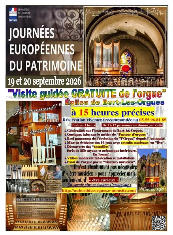 Visite de l'Orgue de l'église Saint-Germain