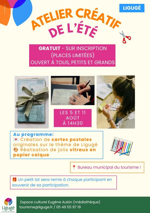 Atelier créatif Ligugé