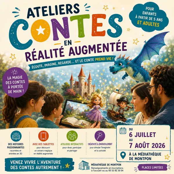 Contes et histoires en réalité virtuelle pour enfants