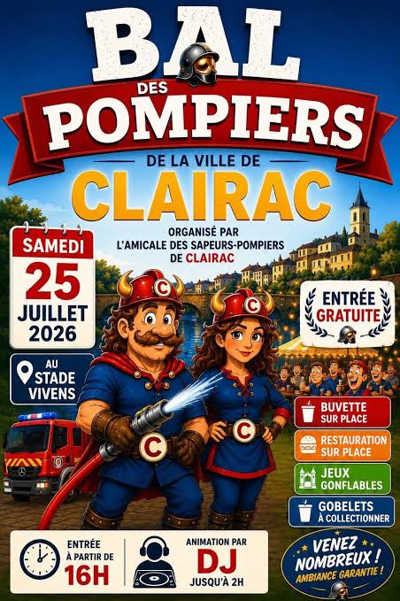 Bal des Sapeurs Pompiers de Clairac