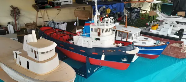 Modelisme naval : exposition de bateaux