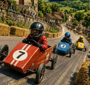 Course de caisse à savon