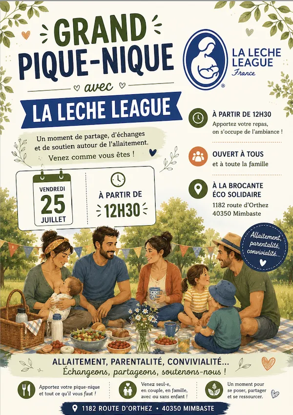 Pique-nique avec la leche league