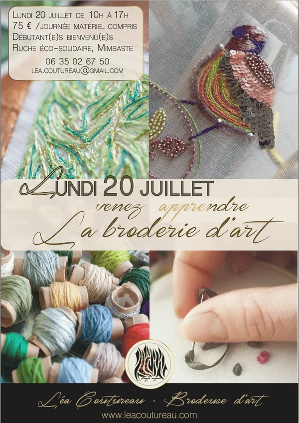 Atelier broderie d'art