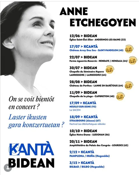 Concert - Anne Etchegoyen