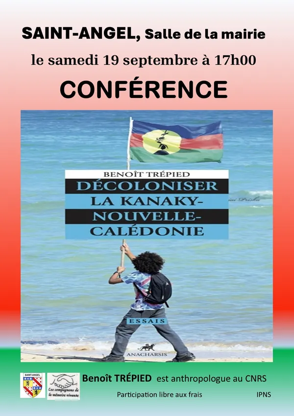 Conférence Décoloniser la Kanaky Nouvelle Calédonie