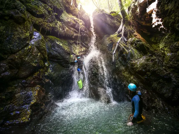 Canyon famille avec Mendi Gaiak