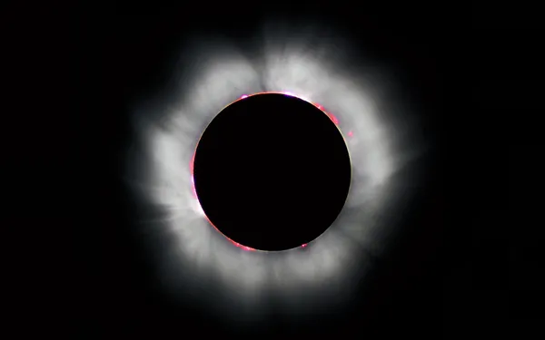 Observation de l'éclipse solaire