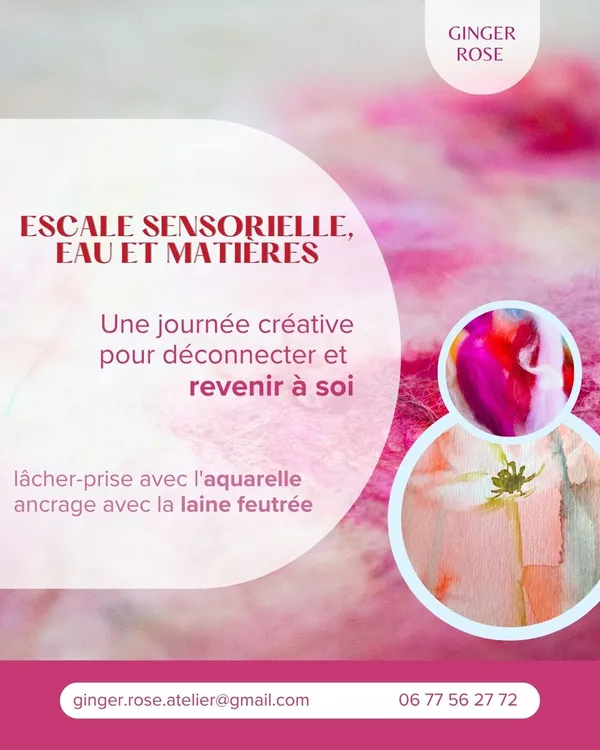 Escale sensorielle : une journée créative pour déconnecter et revenir à soi.