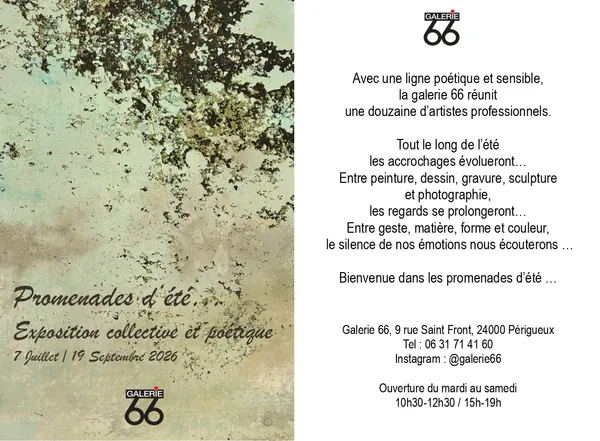Exposition : Promenades d'été