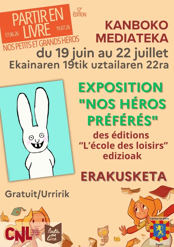 Exposition "nos héros préférés"