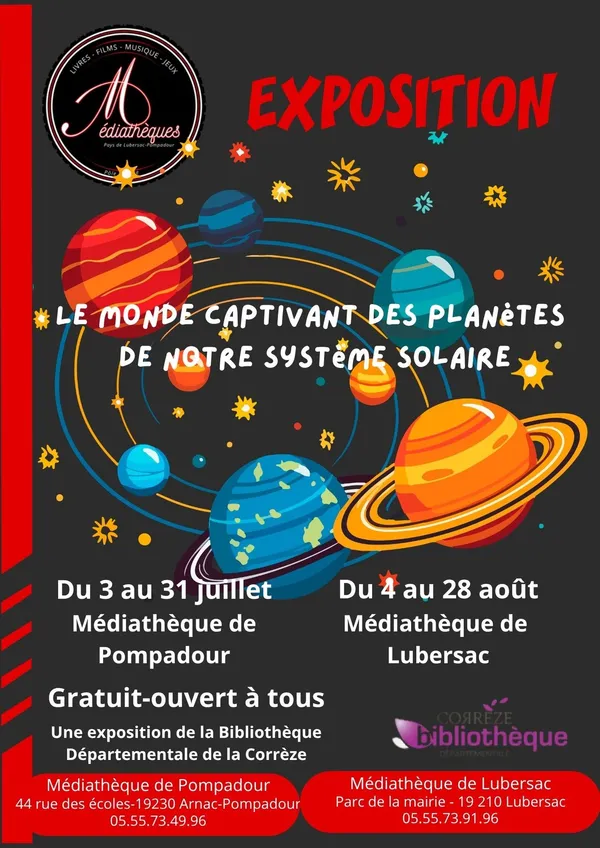 Exposition : Le monde captivant des planètes de notre système solaire