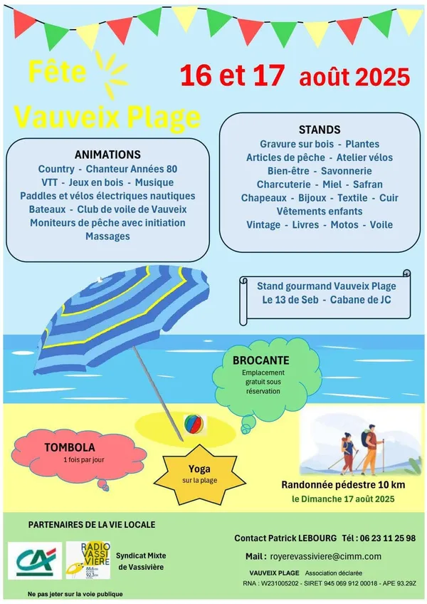 Fête de Vauveix Plage