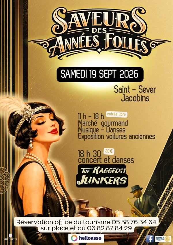 Concert The Raggedy Junkers Danses des années folles