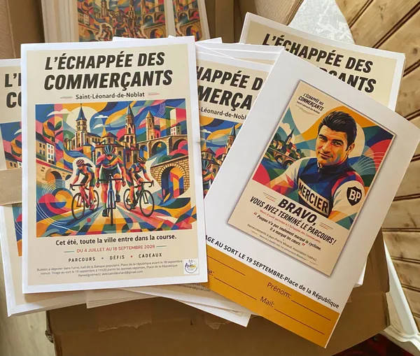 Jeu, l'Echappée des Commerçants de Saint-Léonard de Noblat