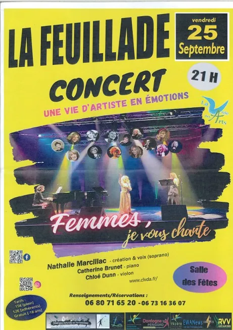 une vie d'artiste en émotions