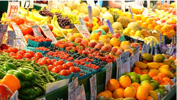 Marché estival