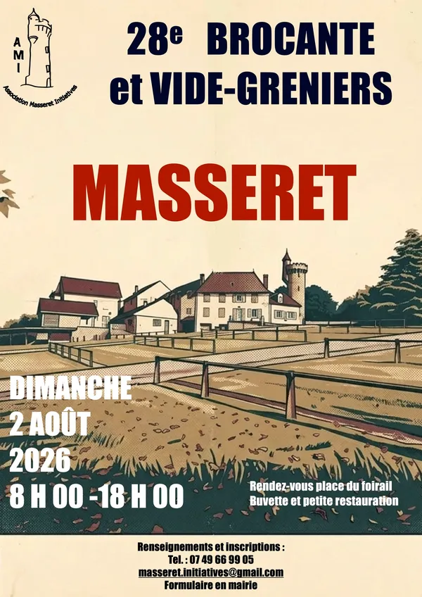 Brocante et vide grenier
