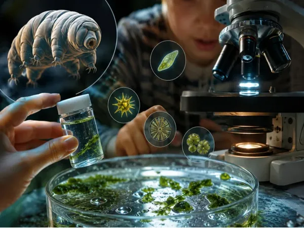 Microscopie- Invisible biodiversité