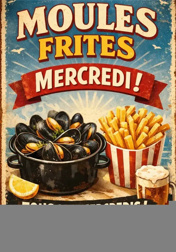 Soirée moules frites