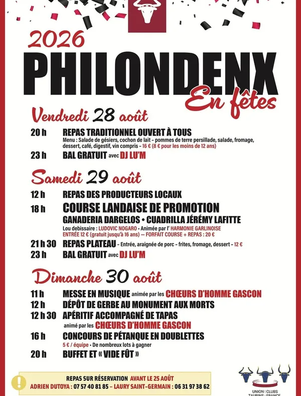 Fêtes communales