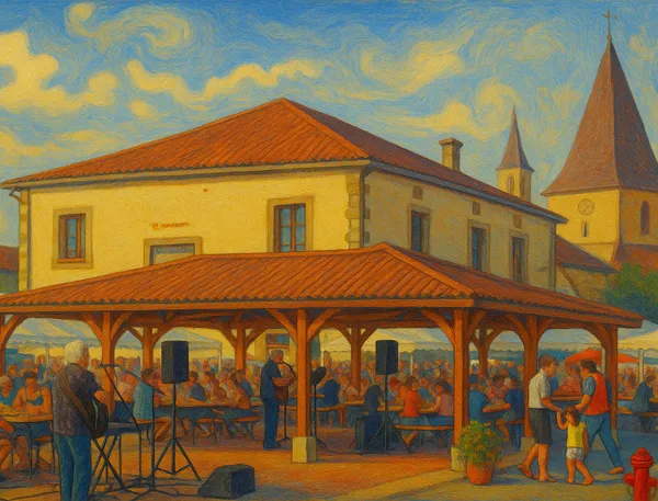 Marché artisanal semi-nocturne