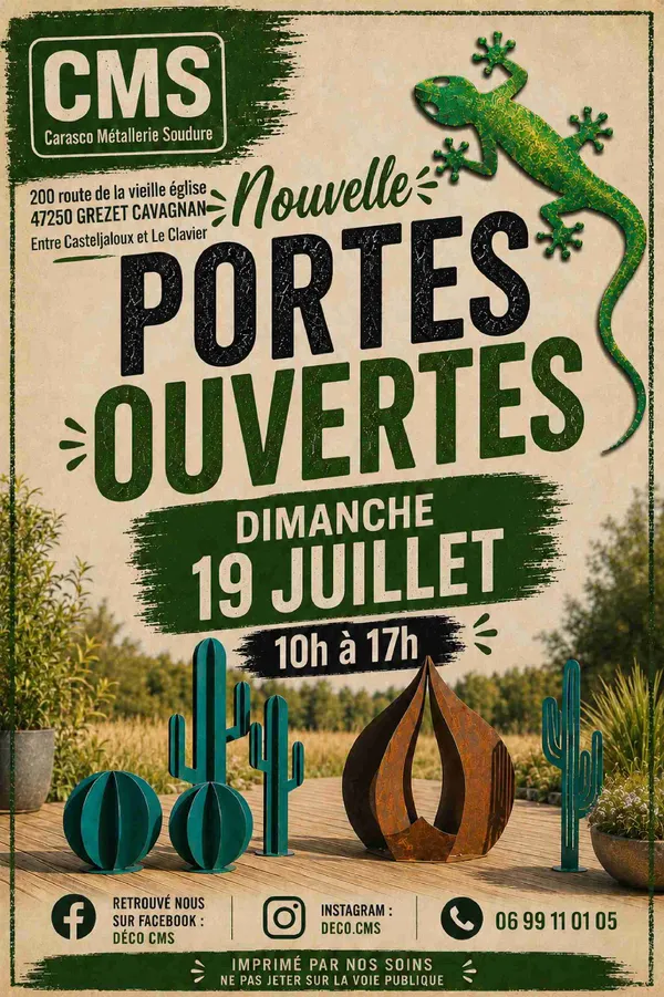 Portes ouvertes chez Carasco Métallerie Soudure