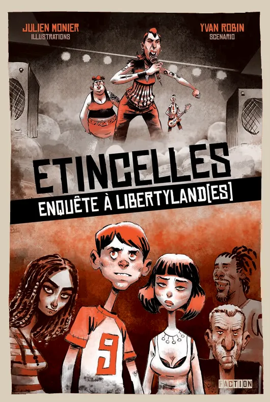 Exposition intéractive / Le salon du polar / Etincelles