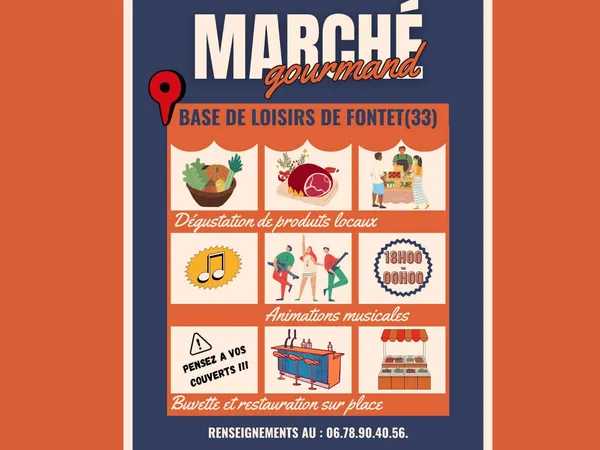 Marché nocturne de Fontet