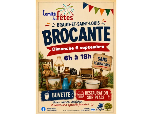 Brocante - Vide grenier à Braud