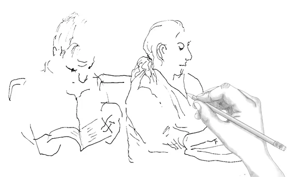 Stage de croquis à Planechaud