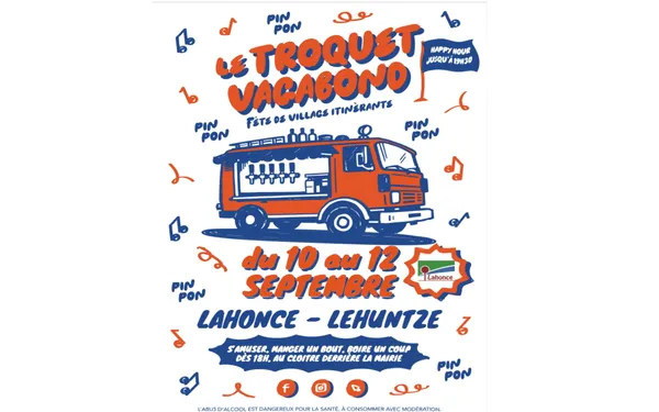 Le Troquet Vagabond de retour à Lahonce !