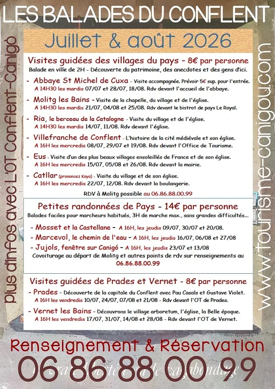 LES BALADES DU CONFLENT "MOSSET ET LA CASTELLANE"