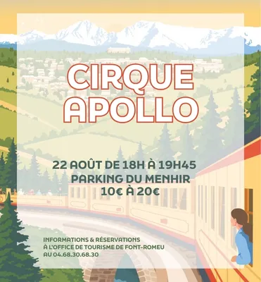 CIRQUE APOLLO - LUNDI 20 JUILLET