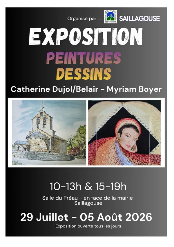 EXPOSITION DE PEINTURES - SAILLAGOUSE