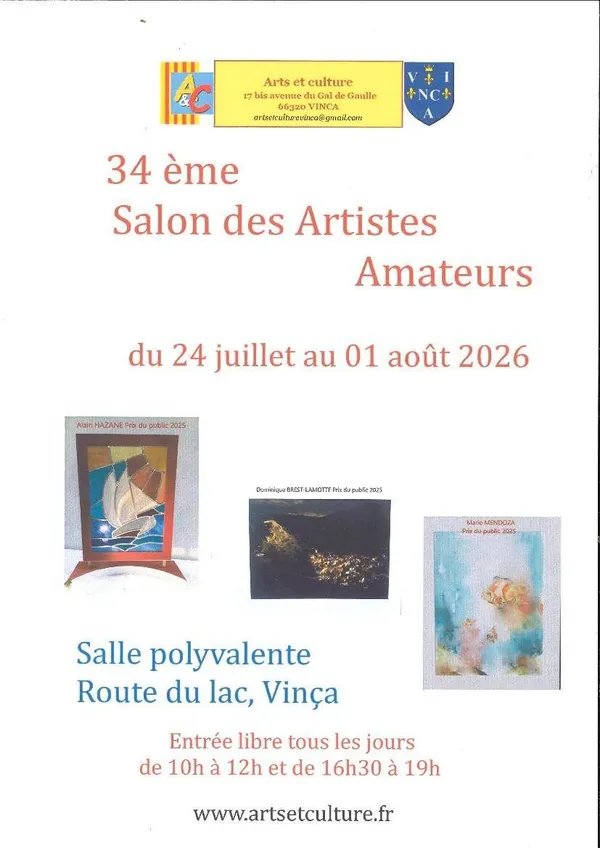 34ÈME SALON DES ARTISTES AMATEURS
