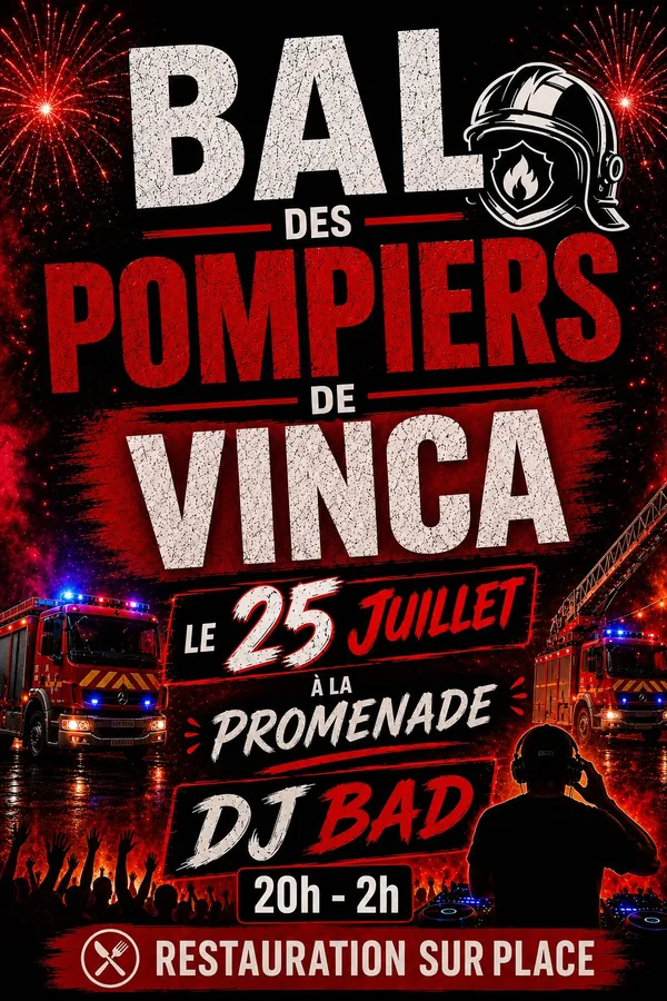 BAL DES POMPIERS DE VINÇA