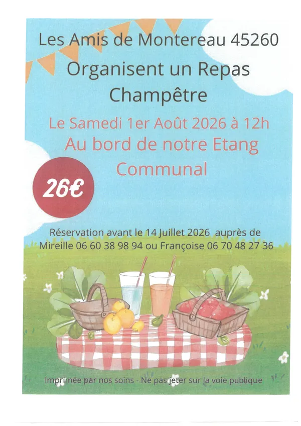 Repas champêtre