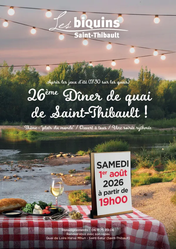 Dîner de Quai : les plats du monde