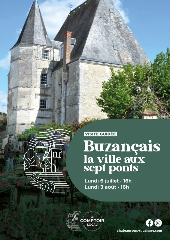 Buzançais, la ville aux sept ponts