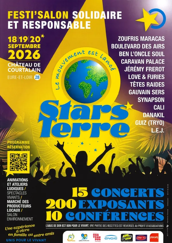 Stars'Terre - Festi’Salon solidaire & éco-responsable, concerts